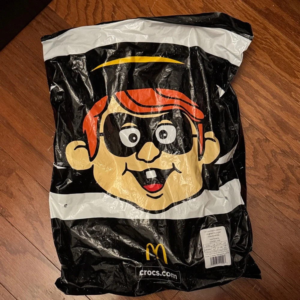 Limited edition McDonald’s Hamburglar‎ crocs